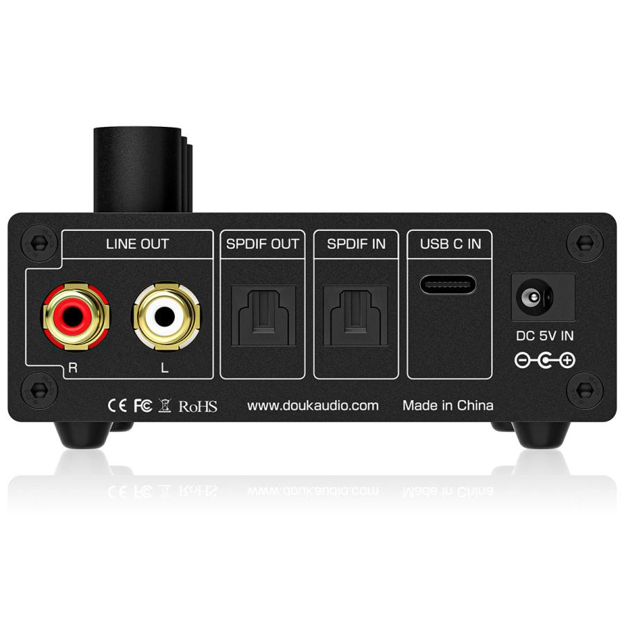 ワイヤレスデジタルアンプ Nobsound K5 USB DAC & ヘッドホンアンプ デジタルアンプ 光オーディオ