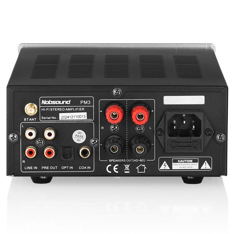 Nobsound TUBE-T4C ミニ 真空管 プリアンプ HiFi ステレオ プリ増幅器
