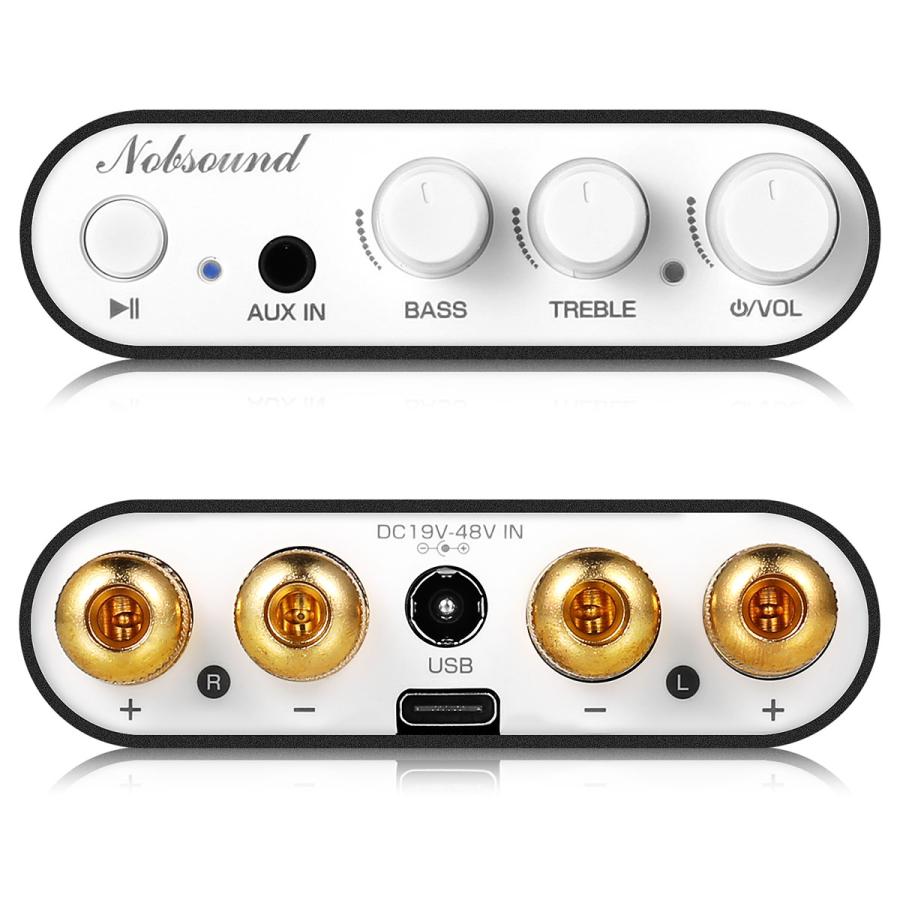 Nobsound ミニアンプ Bluetooth 5.4対応 300W USB-DAC内蔵: TPA3255