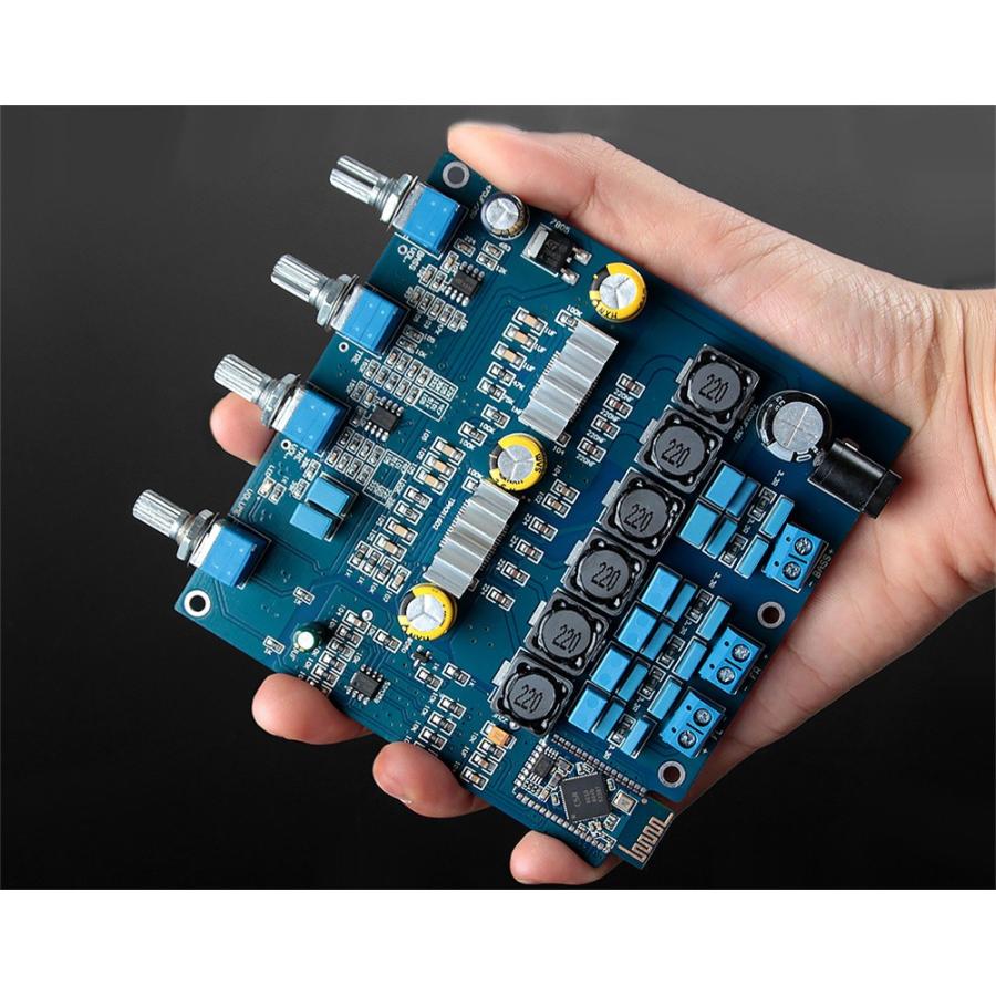 TOYOSO Bluetooth TPA3116 クラスD HiFi 2.1チャンネル アンプ パワー