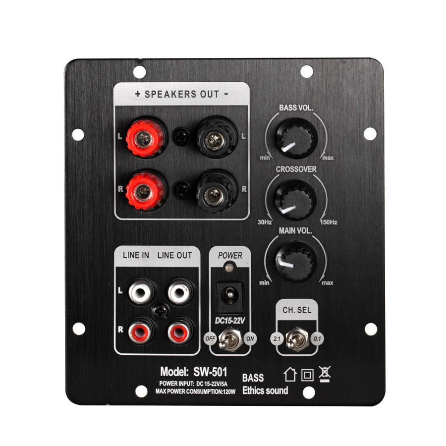 TOYOSO TPA3118 デジタル 2.1チャンネル サブウーファー 内蔵アンプ