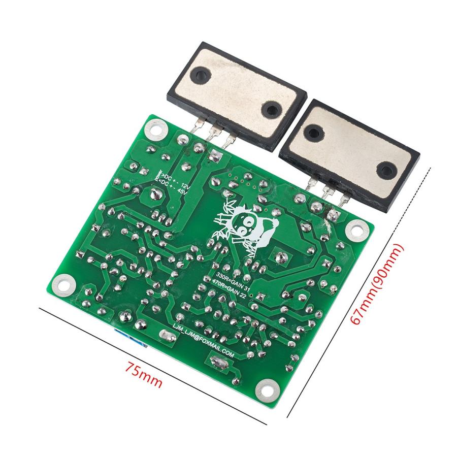 ステレオ 2.0チャンネル パワーアンプ DIYキット (SanKen ステレオ 2.0チャンネル パワーアンプ DIYキット (SanKen