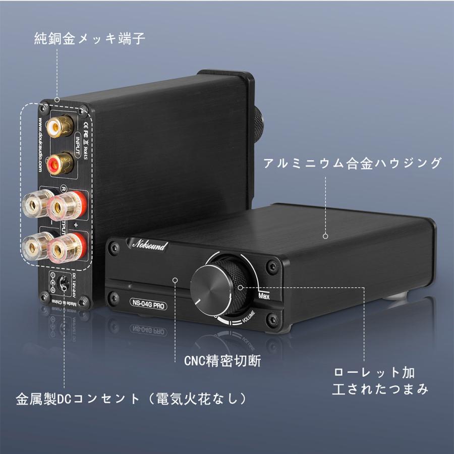 Douk Audio Mini デジタル パワーアンプ HiFi TPA3116 ステレオ 2.0
