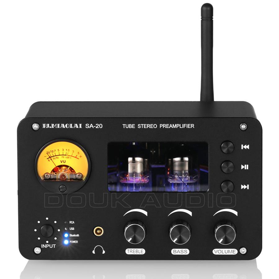 HiFi 真空管プリアンプ ステレオ Bluetooth レシーバー USB HiFi 真空管プリアンプ ステレオ Bluetooth レシーバー USB
