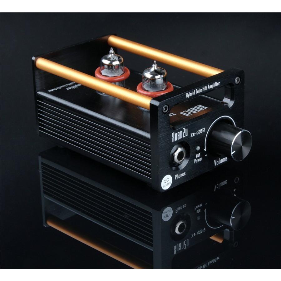 XuanZu Xz-U2012 2P2 + VMOSクラスA ハイブリッド 真空管 アンプ ヘッドホンアンプ USB DAC HiFi プリアンプ USB DAC_5