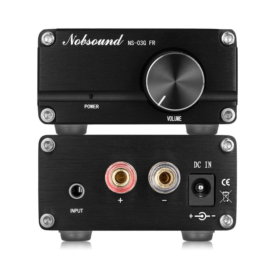 Nobsound 100W フル周波数 モノラル チャンネル デジタル パワーアンプ