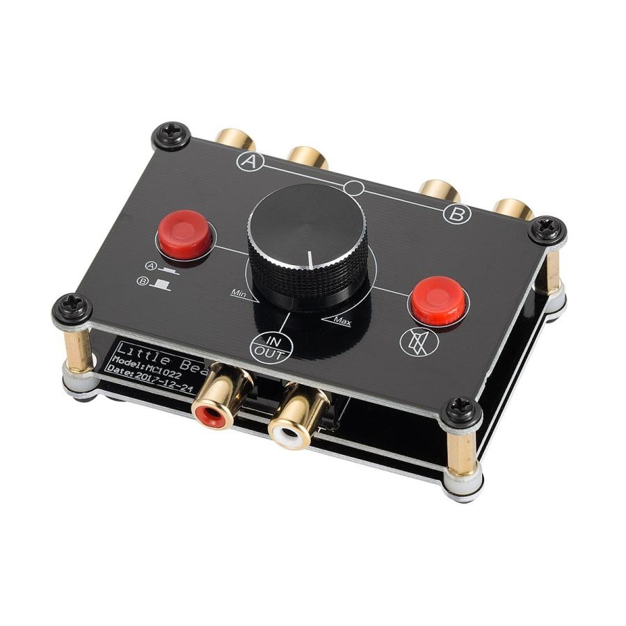 Mini 2ウェイ ステレオ L / R RCA オーディオ セレクター