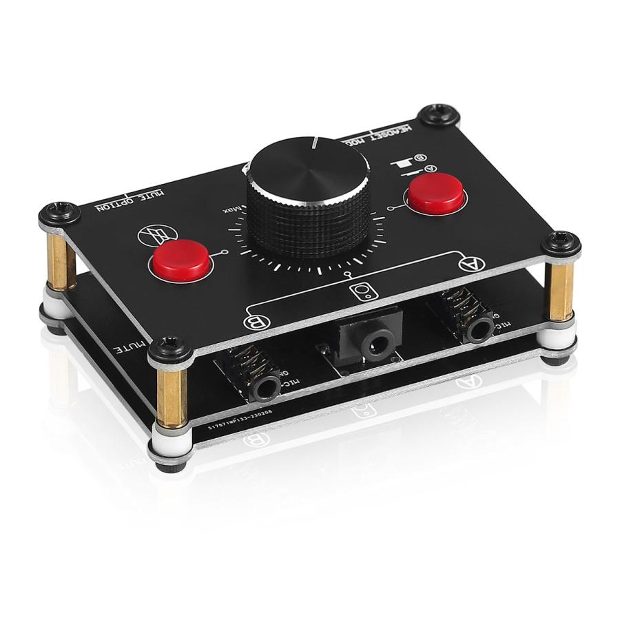 Douk Audio Mini MC1024 2系統 マイクヘッドセット スピーカー