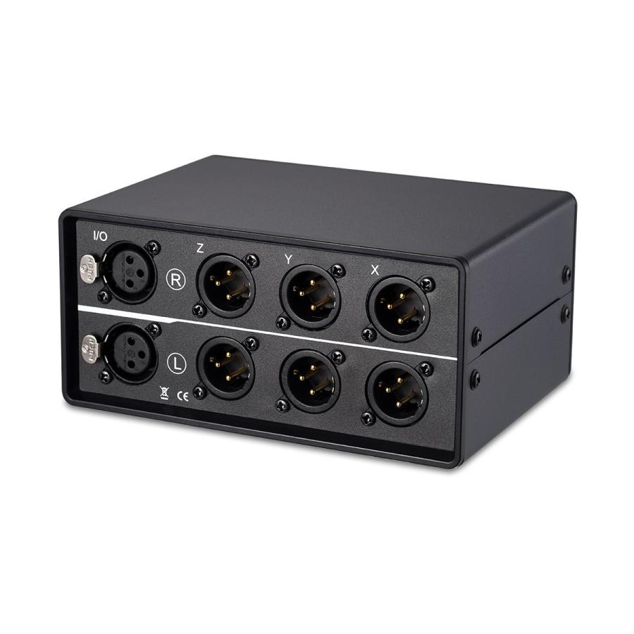 1(3)-IN-3(1)-OUT XLR バランス オーディオ コンバータ 1(3)-IN-3(1)-OUT XLR バランス オーディオ コンバータ