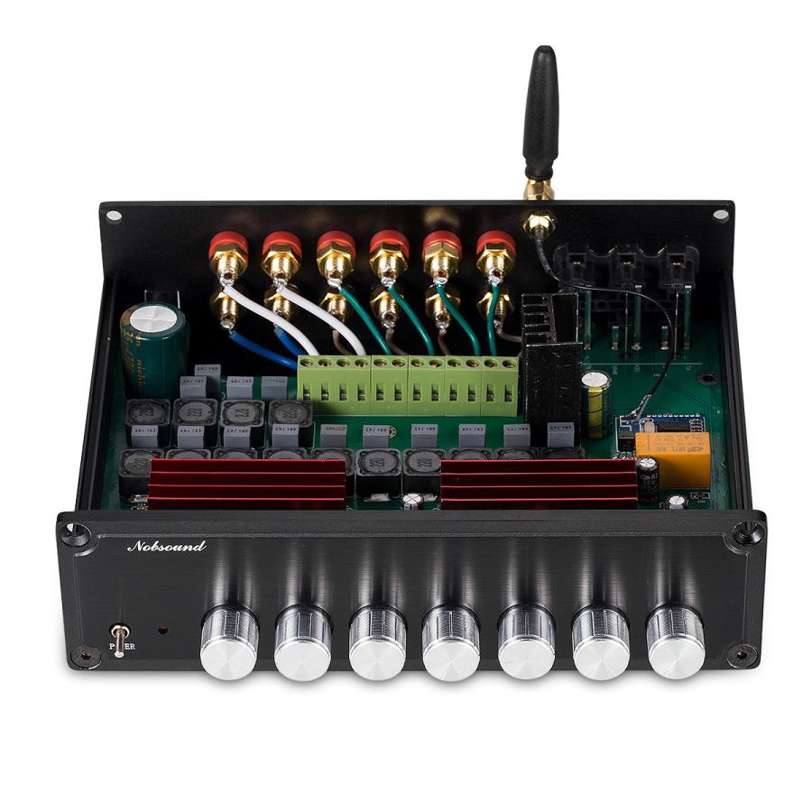 Nobsound HiFi 5.1チャンネル Bluetooth デジタル パワーアンプ