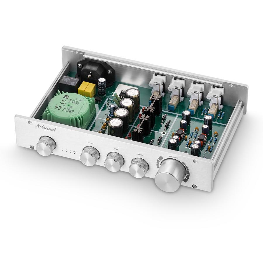 Nobsound HiFi 2.0CH ステレオ オーディオ プリアンプ 3系統 Nobsound HiFi 2.0CH ステレオ オーディオ プリアンプ 3系統