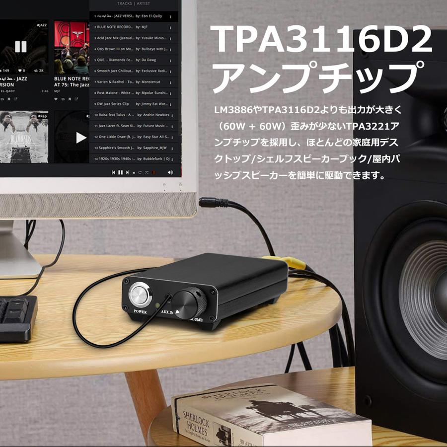 超コンパクト Mini 2.0CH デジタルアンプ ホーム 統合 パワー 超コンパクト Mini 2.0CH デジタルアンプ ホーム 統合 パワー