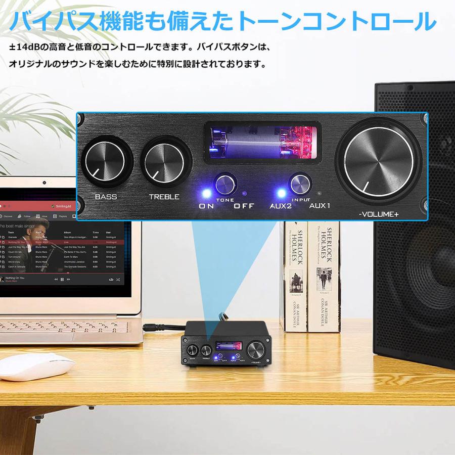 6K4 HiFi 真空管 パワーアンプ ソリッド ステート ステレオ