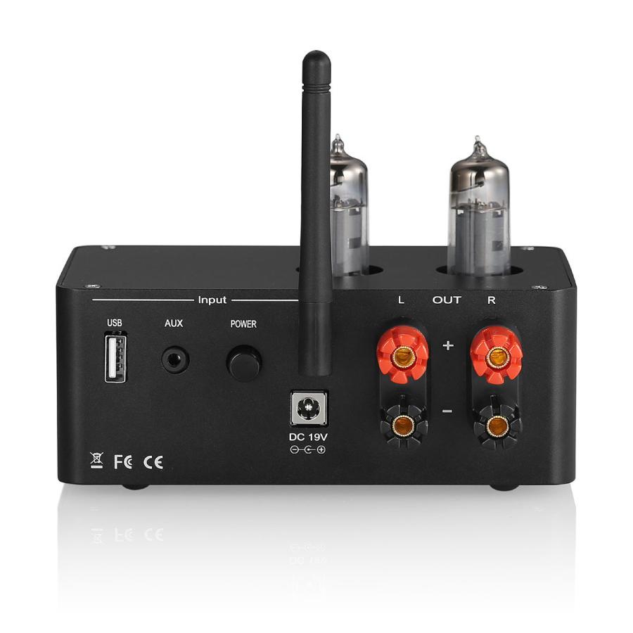 Mini Bluetooth5.0 6K4 真空管アンプ (VUメーター付き) USB Mini Bluetooth5.0 6K4 真空管アンプ (VUメーター付き) USB