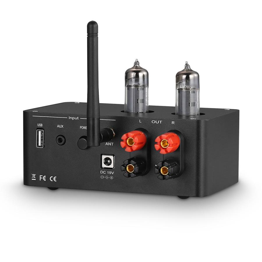 Mini Bluetooth5.0 6K4 真空管アンプ (VUメーター付き) USB Mini Bluetooth5.0 6K4 真空管アンプ (VUメーター付き) USB