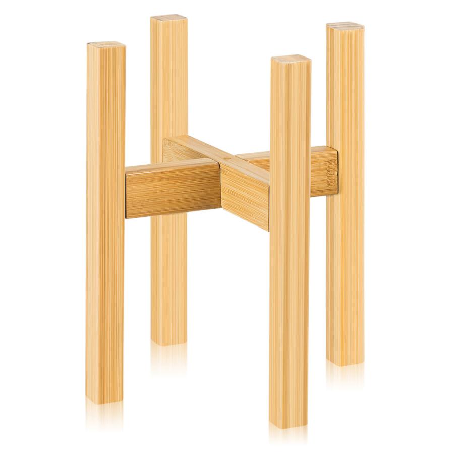 TOYOSO 天然竹製 フラワースタンド 鉢スタンド 花台 50kg耐荷重 屋外