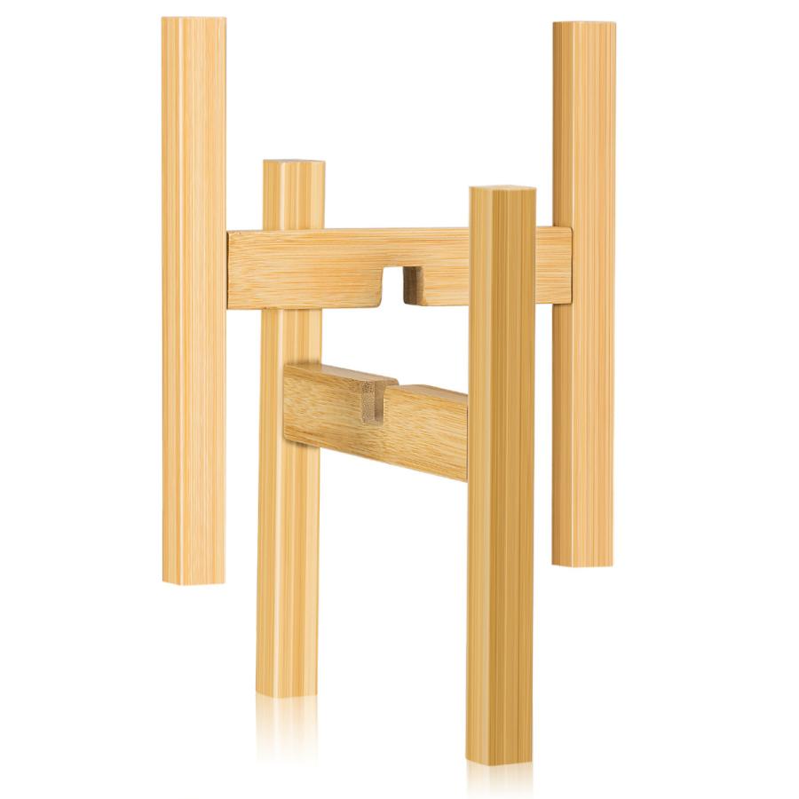 Autvivid 竹製 フラワースタンド 花台 天然竹 2個セット Autvivid 竹製 フラワースタンド 花台 天然竹 2個セット