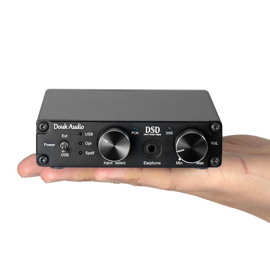 Mini XMOS XU208 USB DAC オーディオ デコーダー DSD256 HiFi