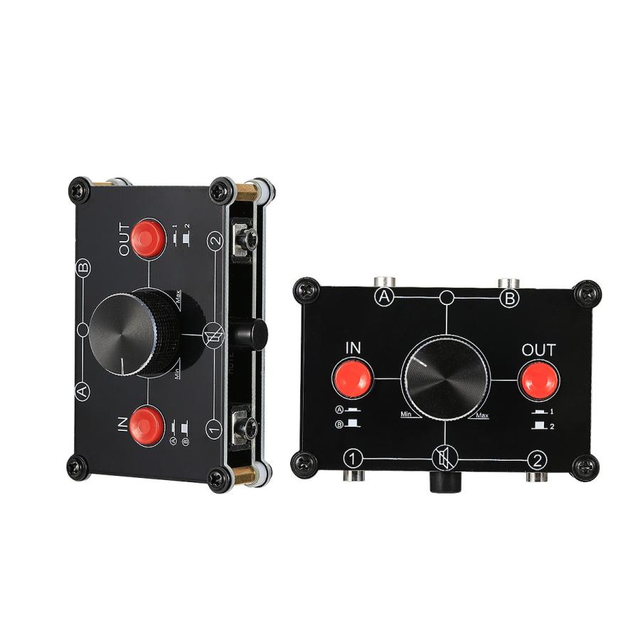 新登場！！】 2 In Out 3.5mm ステレオ アナログセレクタオーディオ