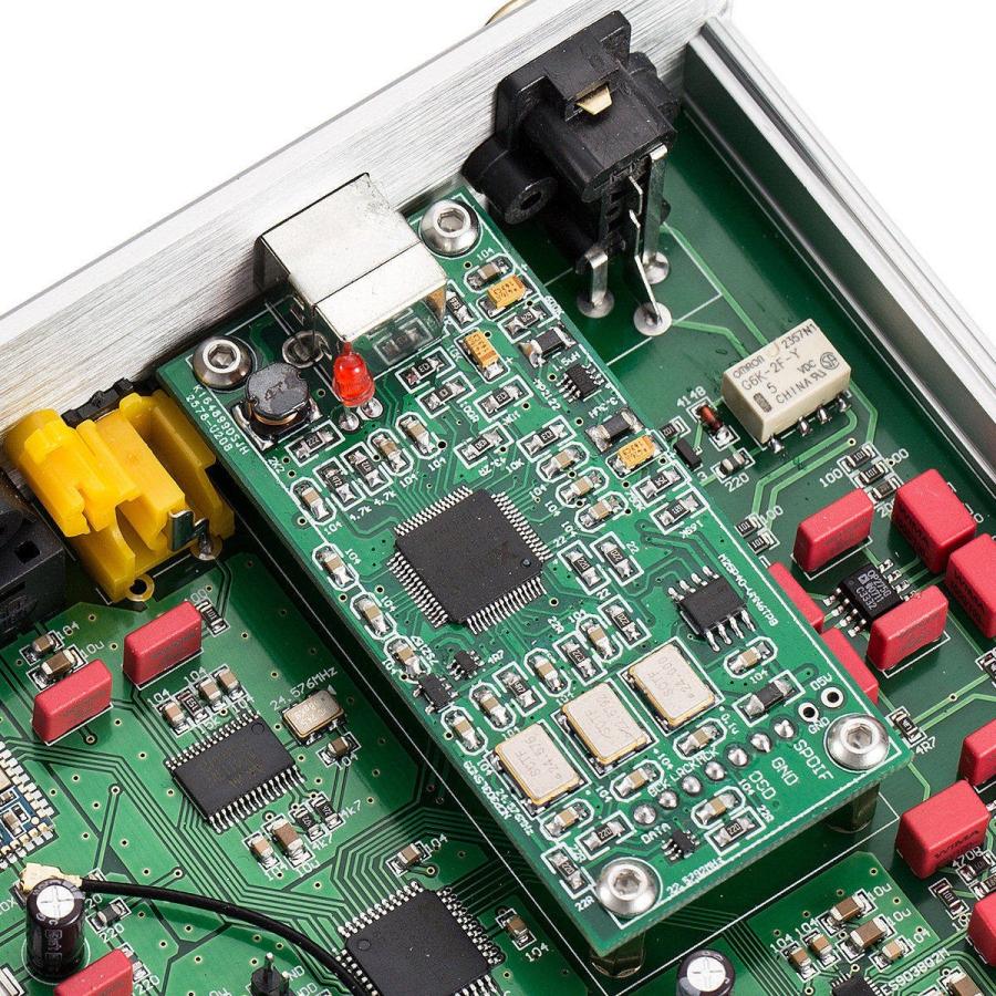 Nobsound HiFi ES9038Q2M DAC Bluetooth 5.0 USB XMOS オーディオ デコーダー ステレオ DSD512 APTX HD ヘッドホンアンプ_4