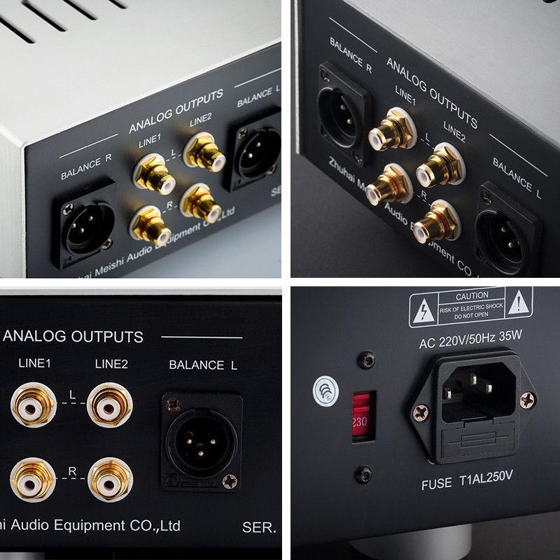 Muzishare R10 ES9018 32BIT DAC 6Z4 + 12AU7 真空管 オーディオ