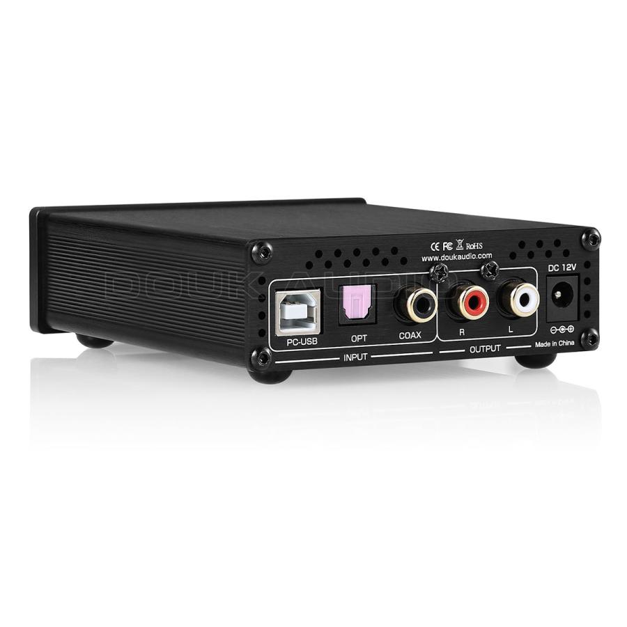 HiFi デュアル ES9038Q2M USB DAC COAX OPT デジタル TO アナログ コンバーター ヘッドフォンアンプ jmq46512vdy 楽々工房 通販