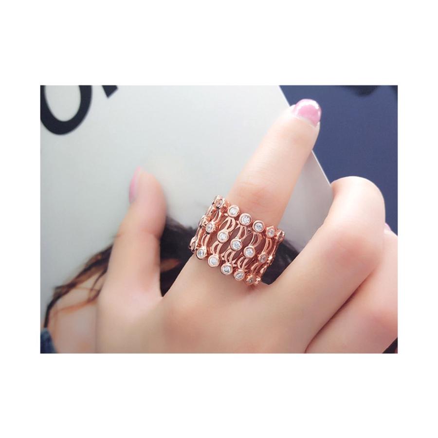 指輪/ブレスレットまとめて/925 Cable chain bracele & Stone ring Set ブレスレット＆リング