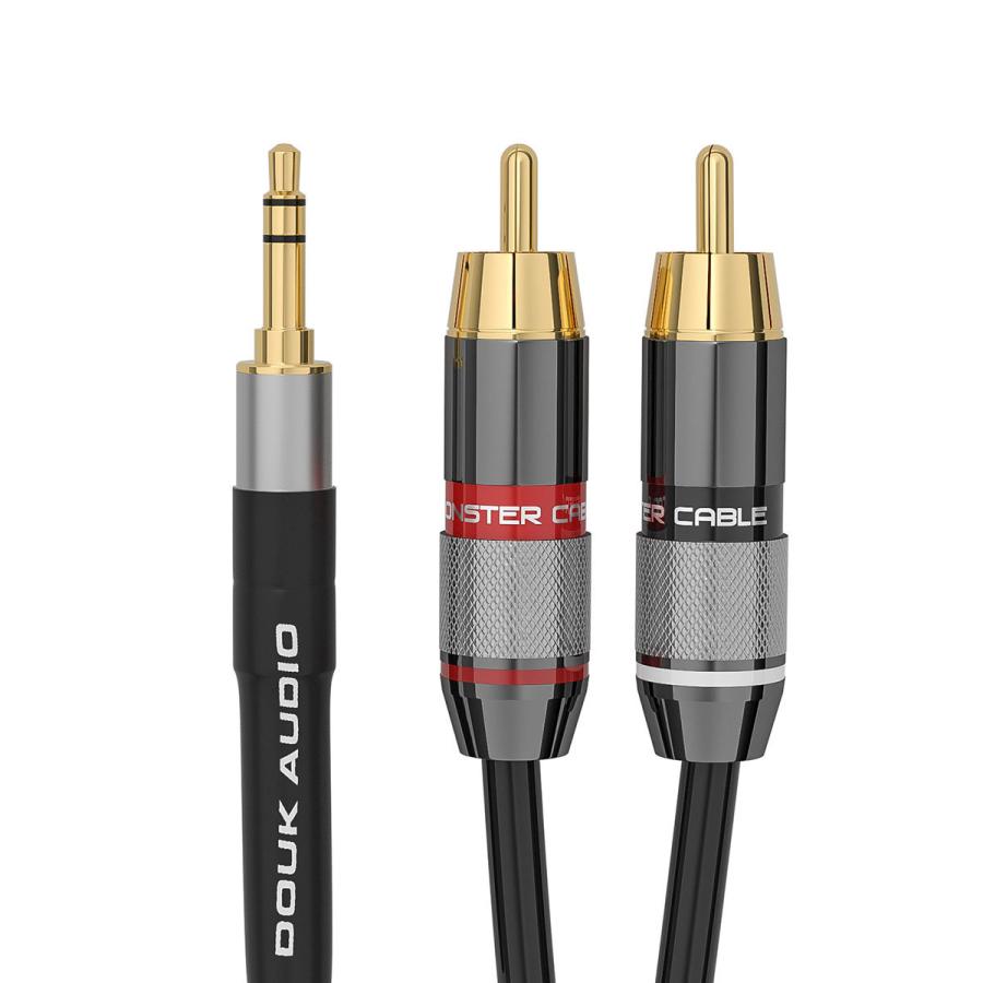 Nobsound ステレオ 3.5mm オス-オス RCA オーディオアダプターケーブル Yコード スプリッター 2M｜tysj-online｜10