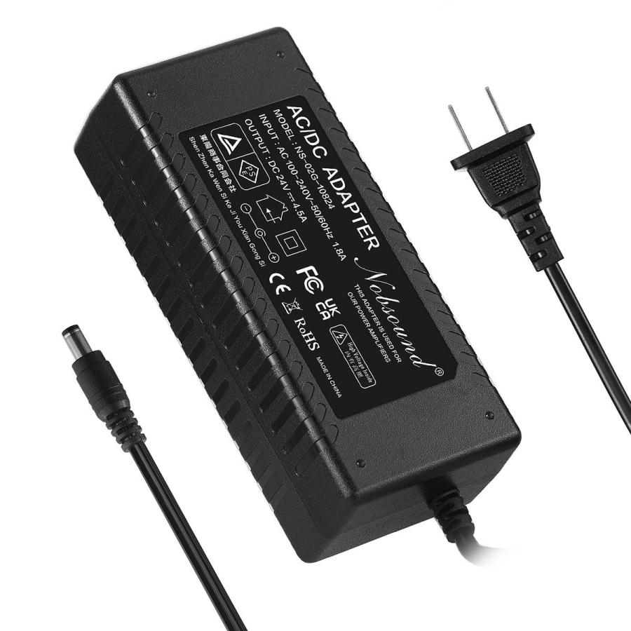 Nobsound ユニバーサル 24V 6A 144W AC/DC 電源アダプター Nobsound ユニバーサル 24V 6A 144W AC/DC 電源アダプター
