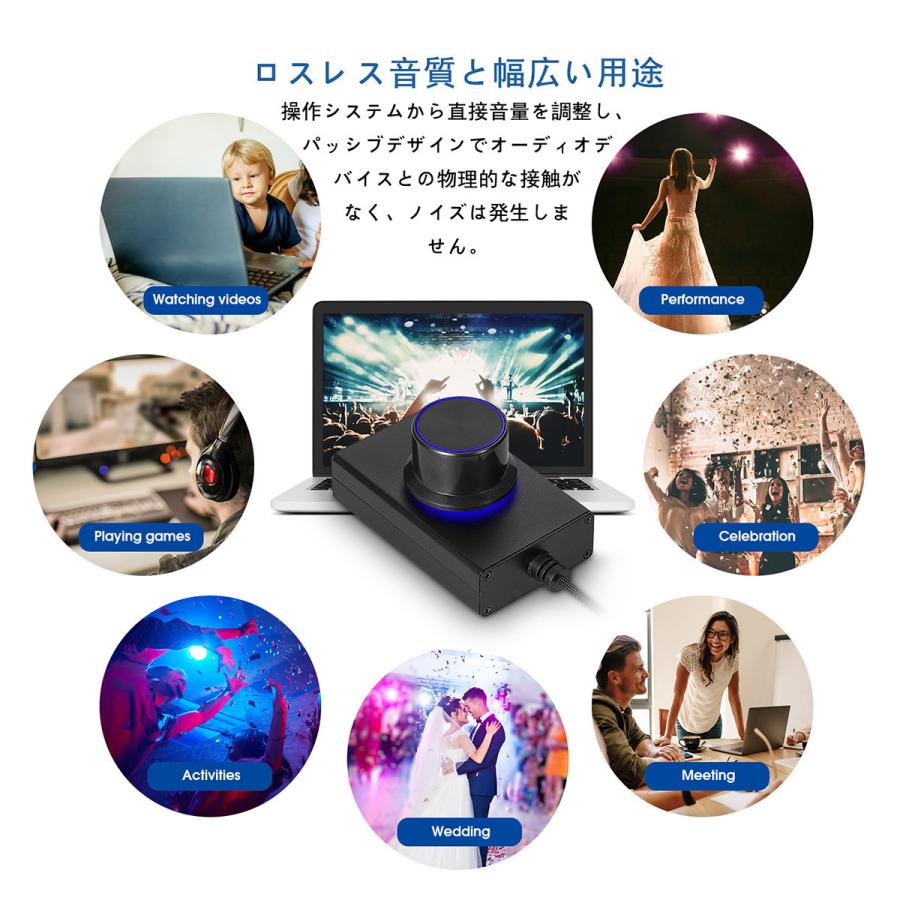 プラスチックつまみ Mini コンピュータースピーカー ボリューム