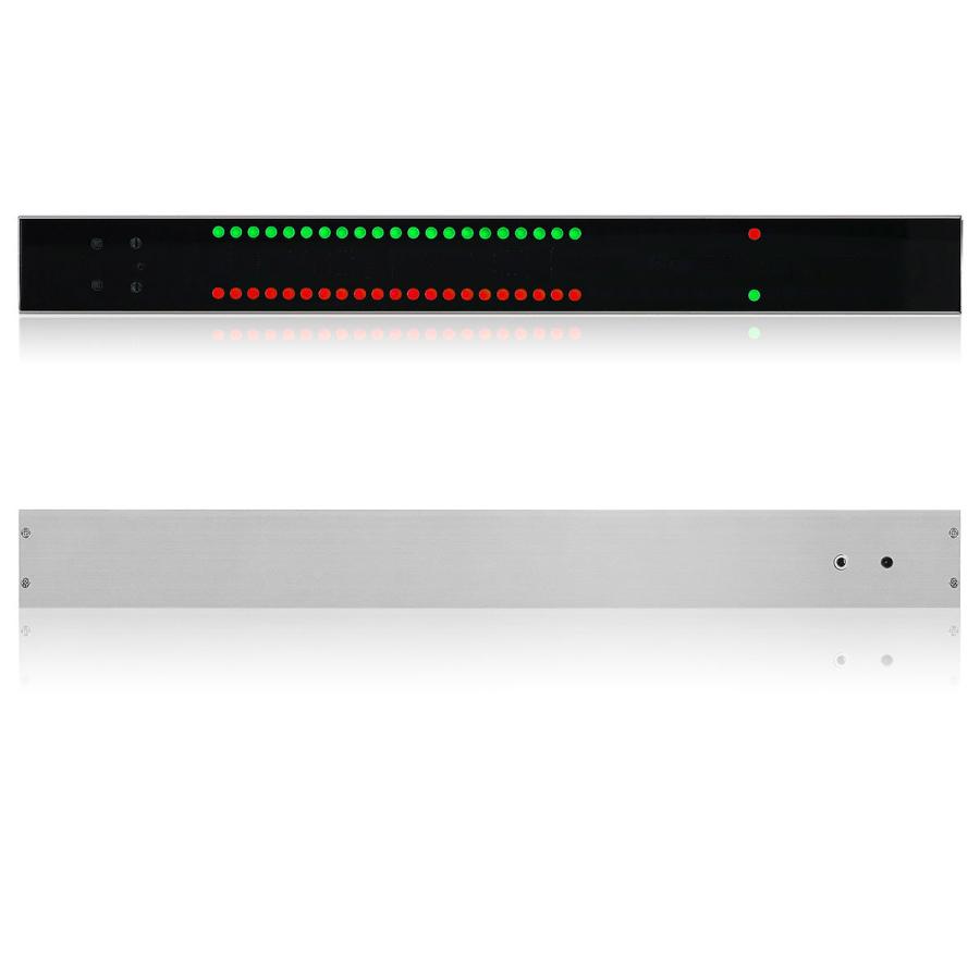 80-LED MIC LINE サウンドレベル VUメーター RGB 音楽 オーディオ
