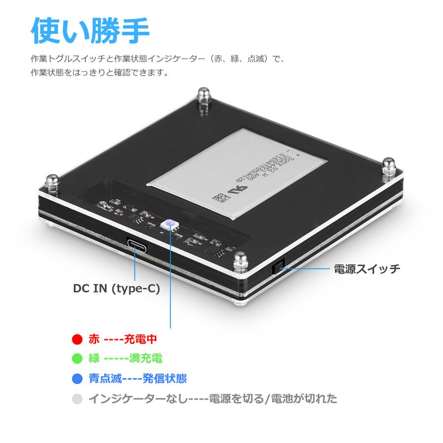 ポータブル シューマン 共振 7.83HZ 超低周波 パルス 発生器 ポータブル シューマン 共振 7.83HZ 超低周波 パルス 発生器