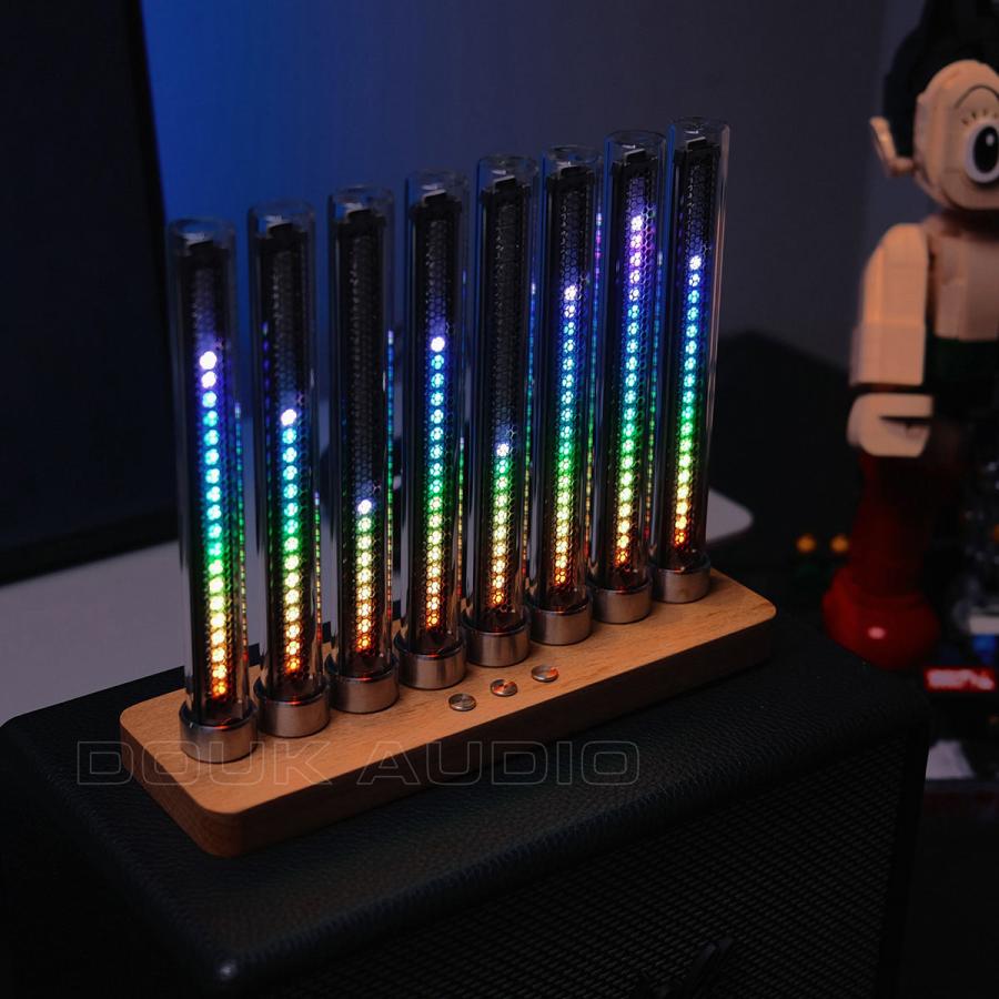 RGB LED サウンドレベルメーター MIC Music ミュージック スペクトラム アナライザ デスクトップ/カー オーディオディスプレイ｜tysj-online｜03