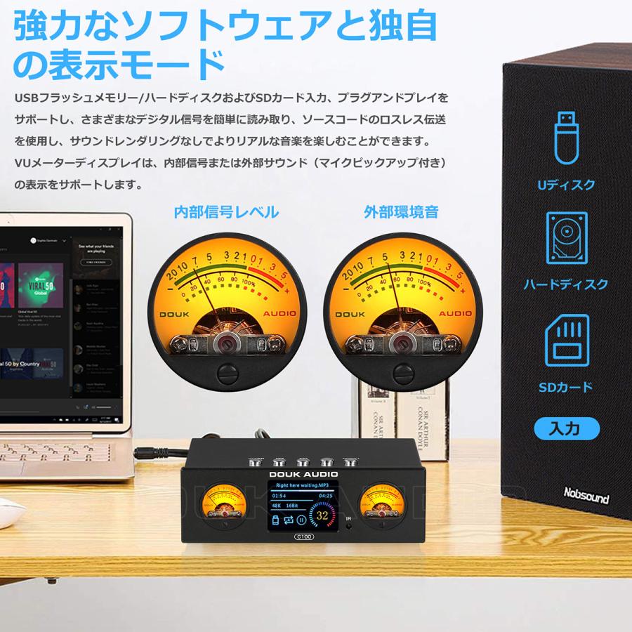 Nobsound C100 PRO ハイレゾESS9038プリアンプ Nobsound C100 PRO ハイレゾESS9038プリアンプ