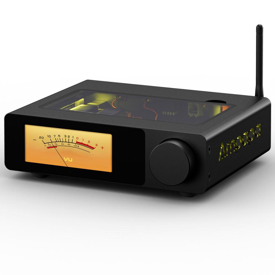 Ampapa 2チャンネル Bluetooth アンプ: HiFi 300W x2 ステレオアンプ