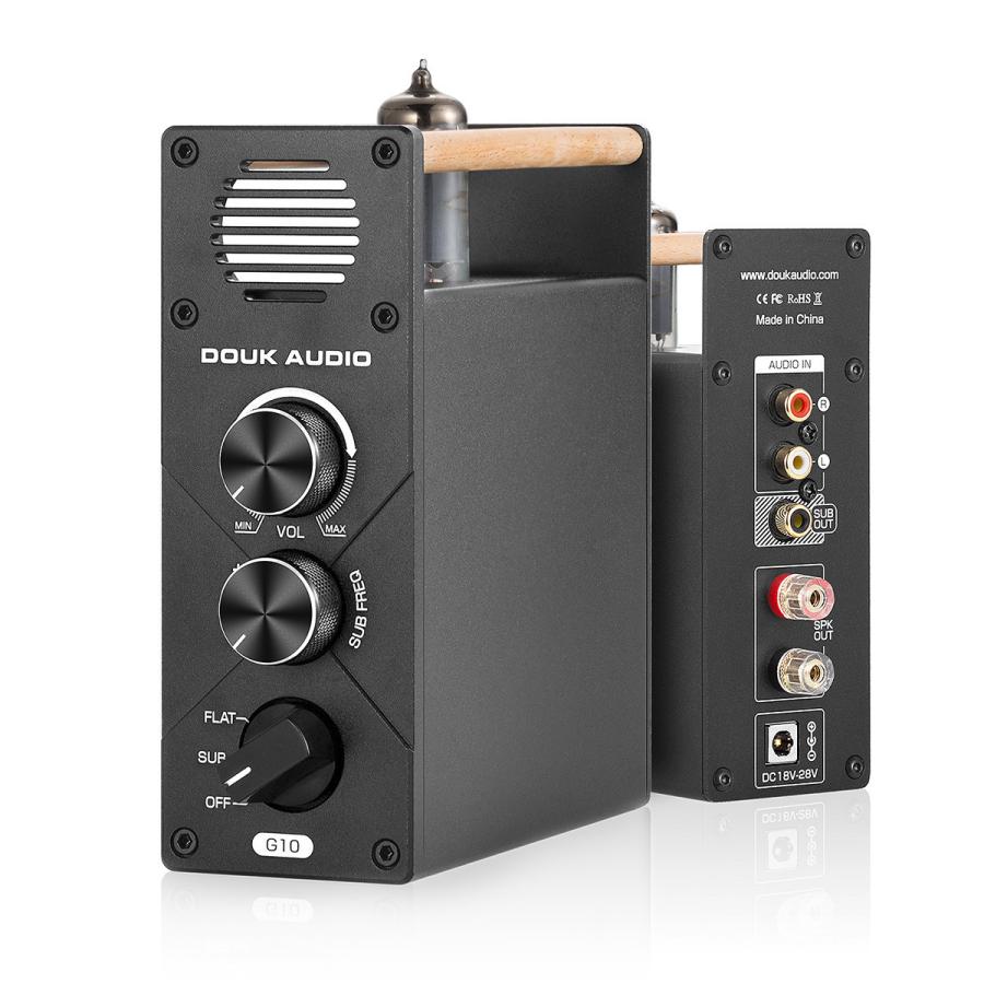 Douk Audio G10 6K4 モノチャンネル 真空管 アンプ サブ