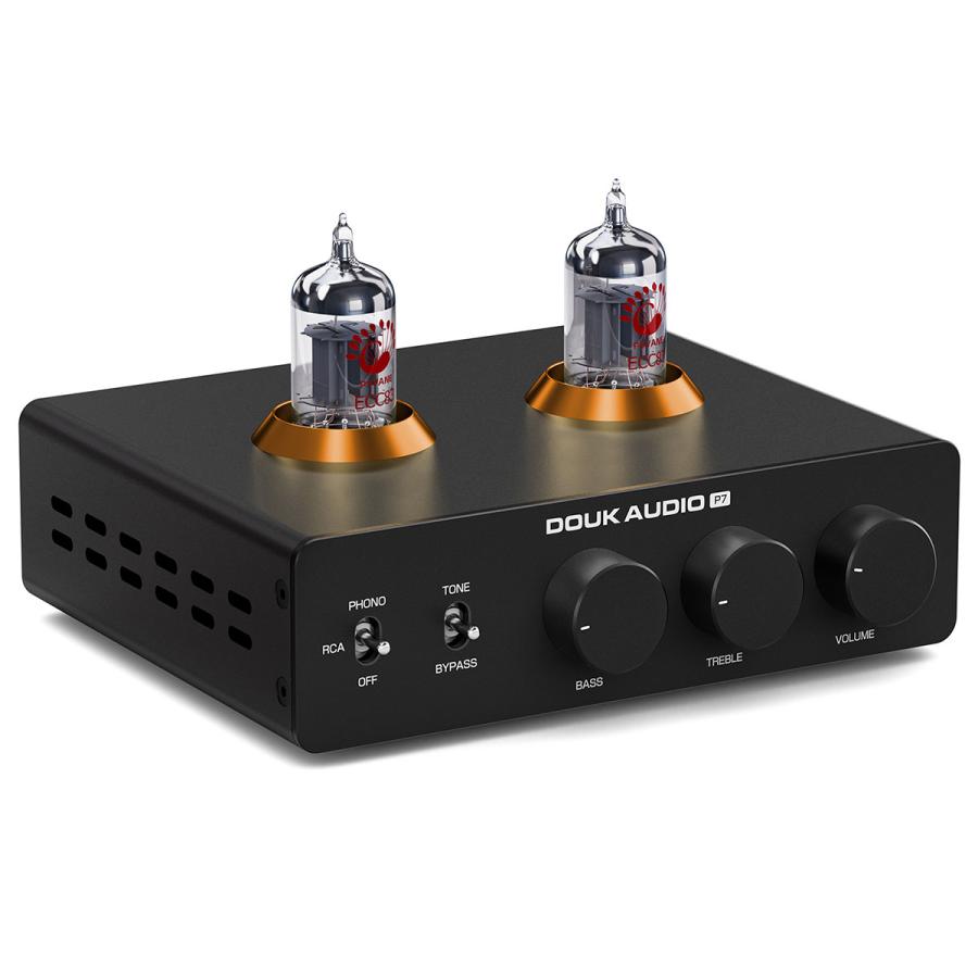 Nobsound P7 高品位フォノステージ: ECC83 真空管 / NE5532 OP交換可能