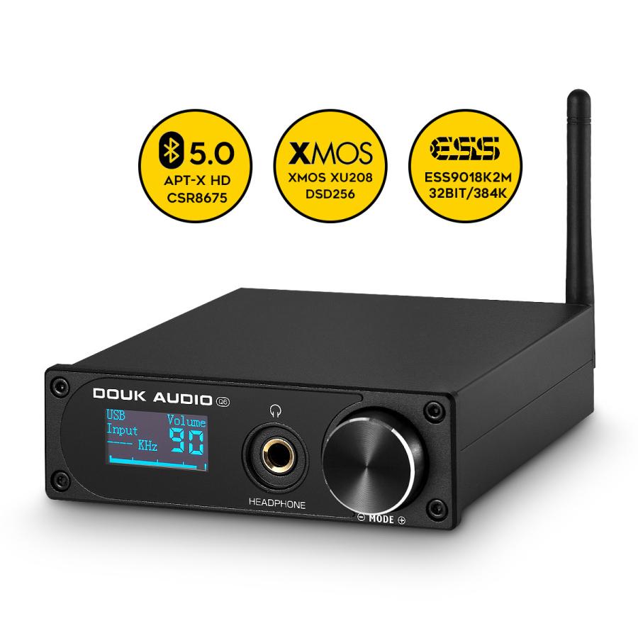 Bluetooth 5.0 DAC デコーダー USB / COAX / OPT コンバーター ヘッドフォンアンプ DSD256｜tysj-online