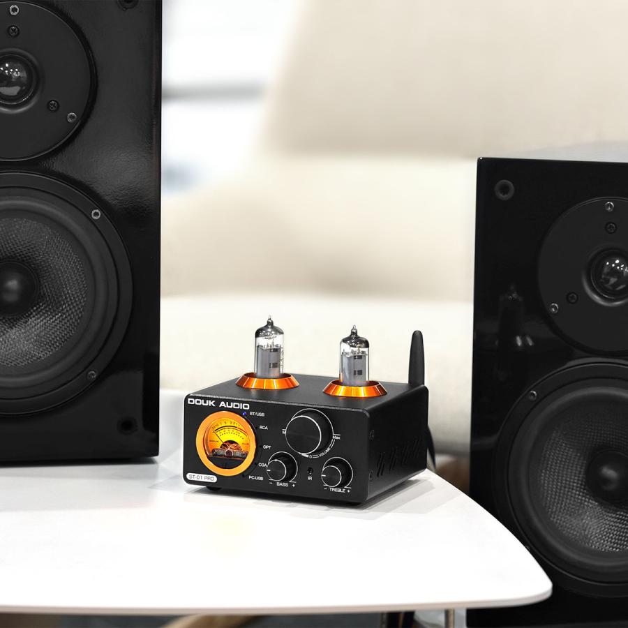 Nobsound ST-01 PRO 6K4 Bluetooth 5.0 真空管アンプ VUメーター Nobsound ST-01 PRO 6K4 Bluetooth 5.0 真空管アンプ VUメーター