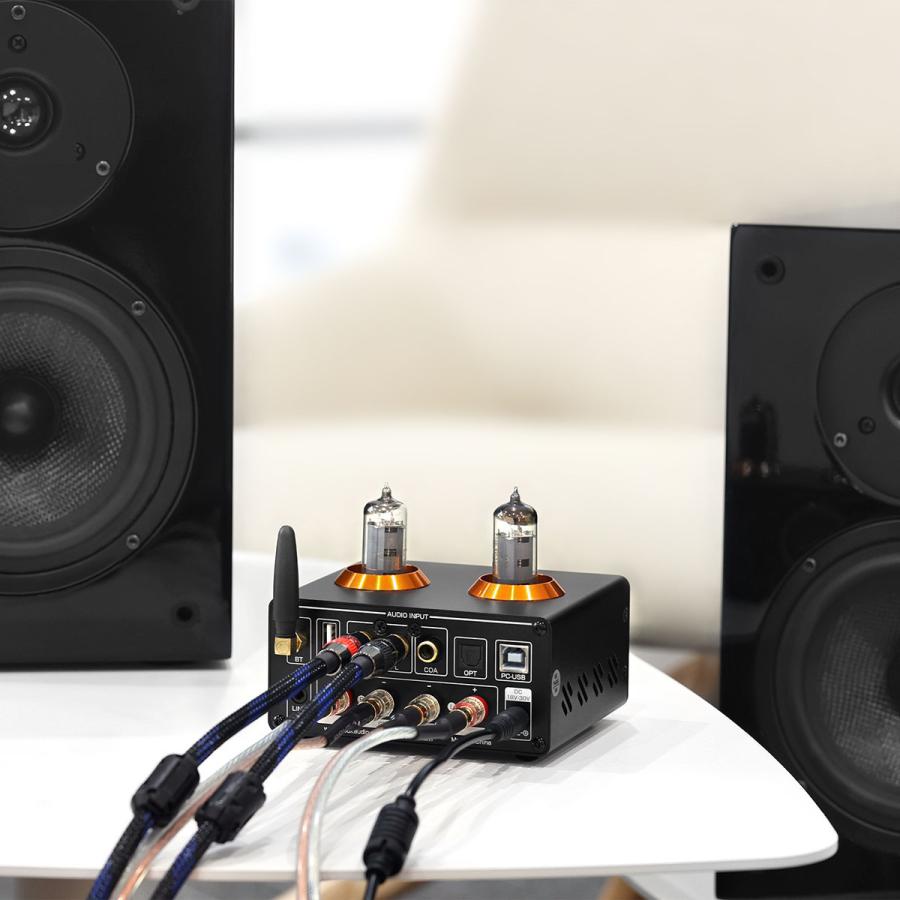 Nobsound ST-01 PRO 6K4 Bluetooth 5.0 真空管アンプ VUメーター Nobsound ST-01 PRO 6K4 Bluetooth 5.0 真空管アンプ VUメーター