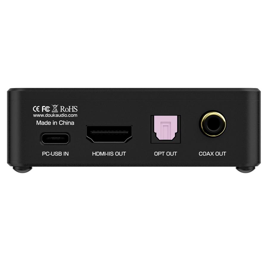 Douk Audio U2 PRO USB デジタルインターフェース XMOS XU316搭載 光/同軸/I2S出力 DSD512対応 オシレーター交換可能 UAC1.0/2.0切替 PC/スマホ/PS5/Switch対応の画像