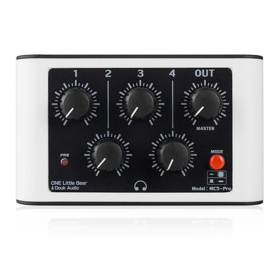 Nobsound Mini ステレオ 4CH ライン ミキサー ヘッドフォン
