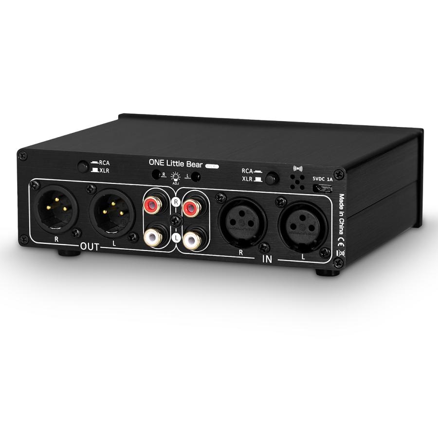 Mini MIC/LINE VUメーター ディスプレイ アナログ RCA / XLR Mini MIC/LINE VUメーター ディスプレイ アナログ RCA / XLR
