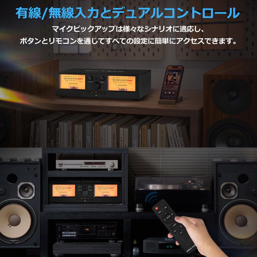 Douk Audio VU3PRO オーディオアンプ/スピーカーセレクター 2-IN Douk Audio VU3PRO オーディオアンプ/スピーカーセレクター 2-IN