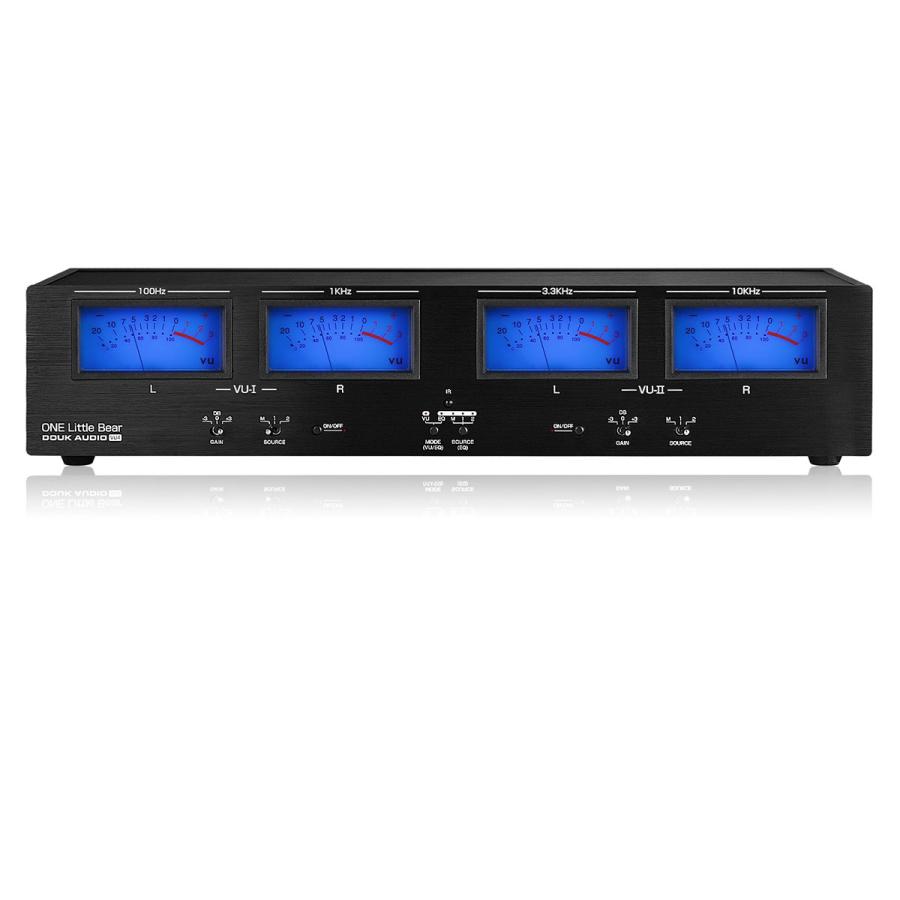 MIC LINE アナログ 4つ VUメーター サウンド レベル