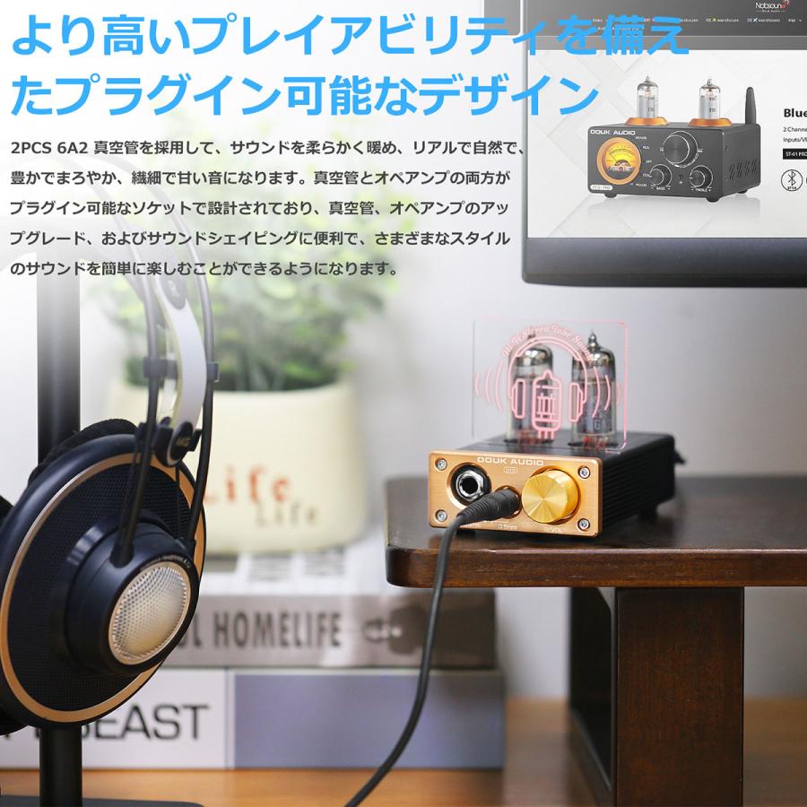 Nobound U10 Mini 6A2 真空管 ヘッドホン アンプ HIFI ステレオ