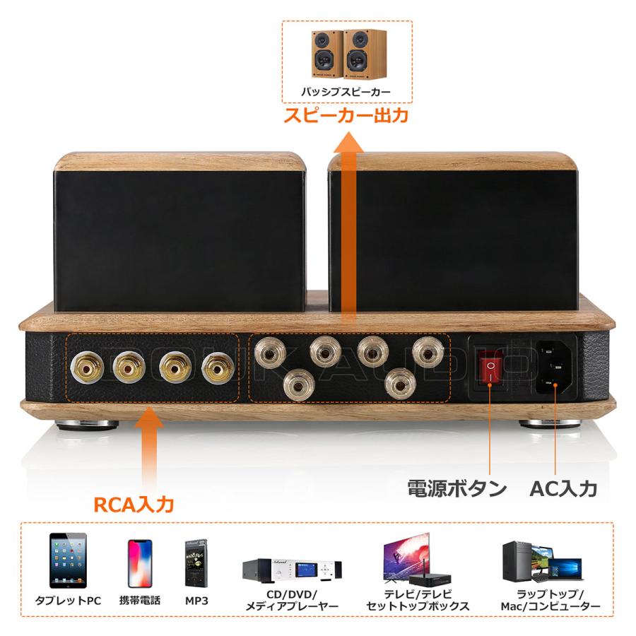 Nobsound HiFi GE5686 6F2 真空管 パワーアンプ ホームステレオ