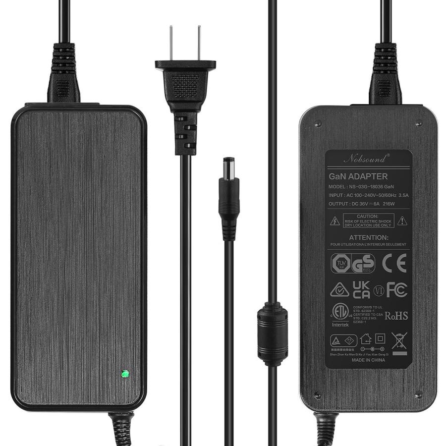 Nobsound 216W 36V/6A DC 電源アダプター ACアダプター 100-240V Nobsound 216W 36V/6A DC 電源アダプター ACアダプター 100-240V