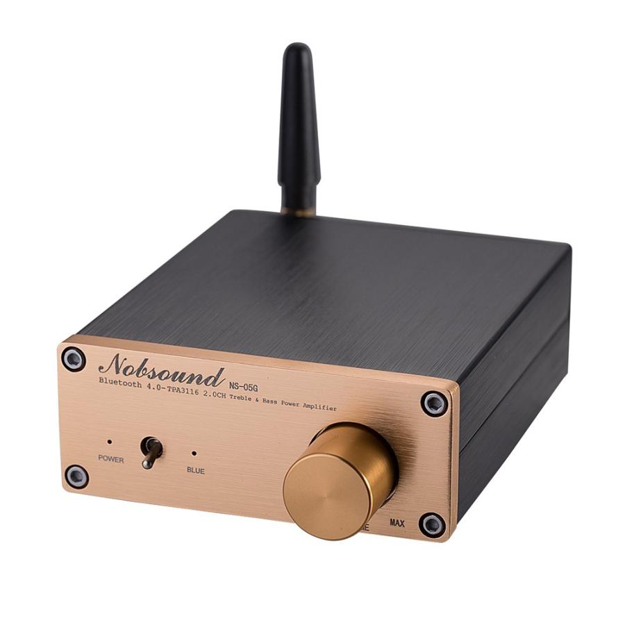 Nobsound NS-05G Mini 100W Bluetooth 4.0 デジタル ステレオ アンプ