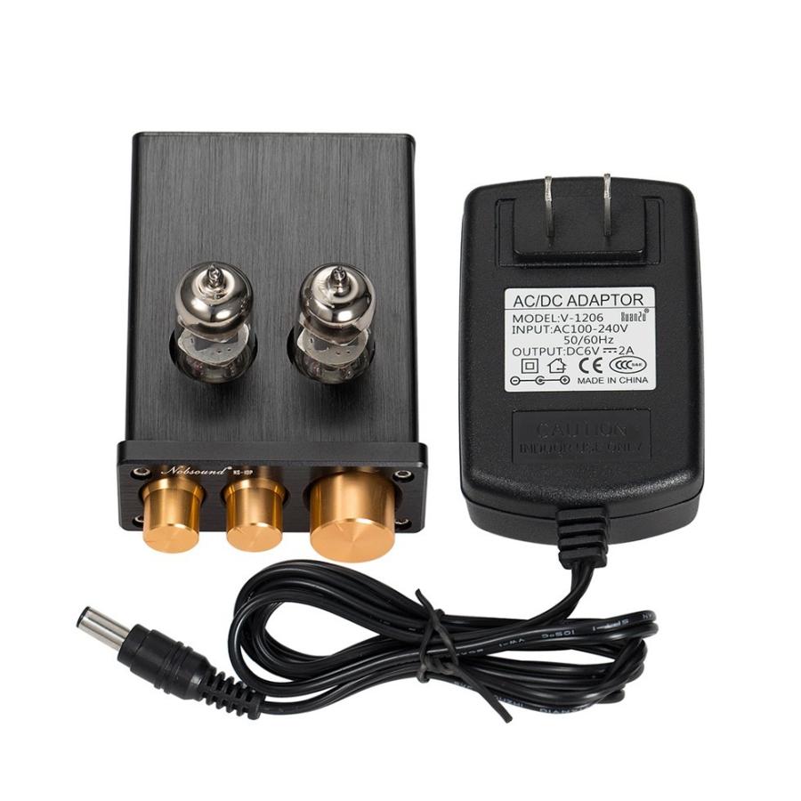 新登場！】 Nobsound NS-10P Mini 真空管 プリアンプ Hi-Fi AUX ライン